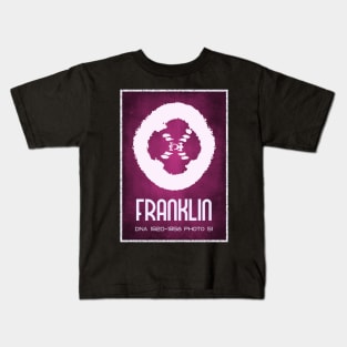 Rosalind Franklin Photo 51 DNA Crystallisation Kids T-Shirt